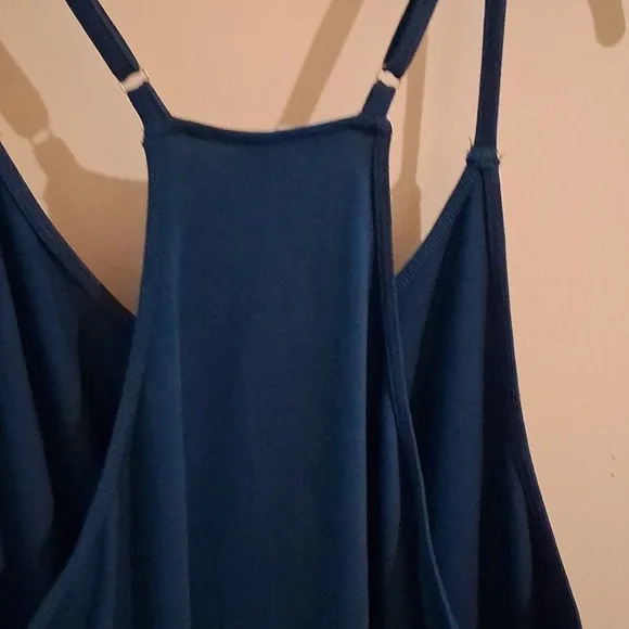 Women's Blue Sleeveless Top - Picture 7 of 7